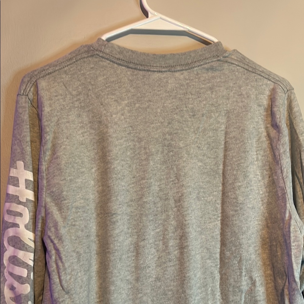 Hollister Heather Gray Crewneck Top - Picture 8 of 10